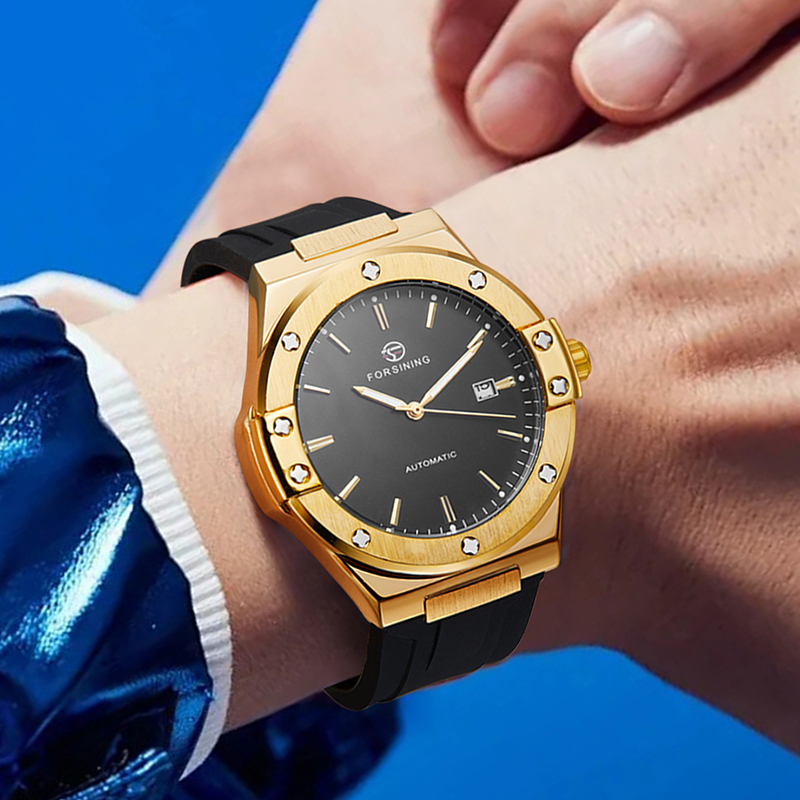 FORSINING Men’s Watch Mechanic - đánh giá và giá Patek Philippe Watch Nautilus