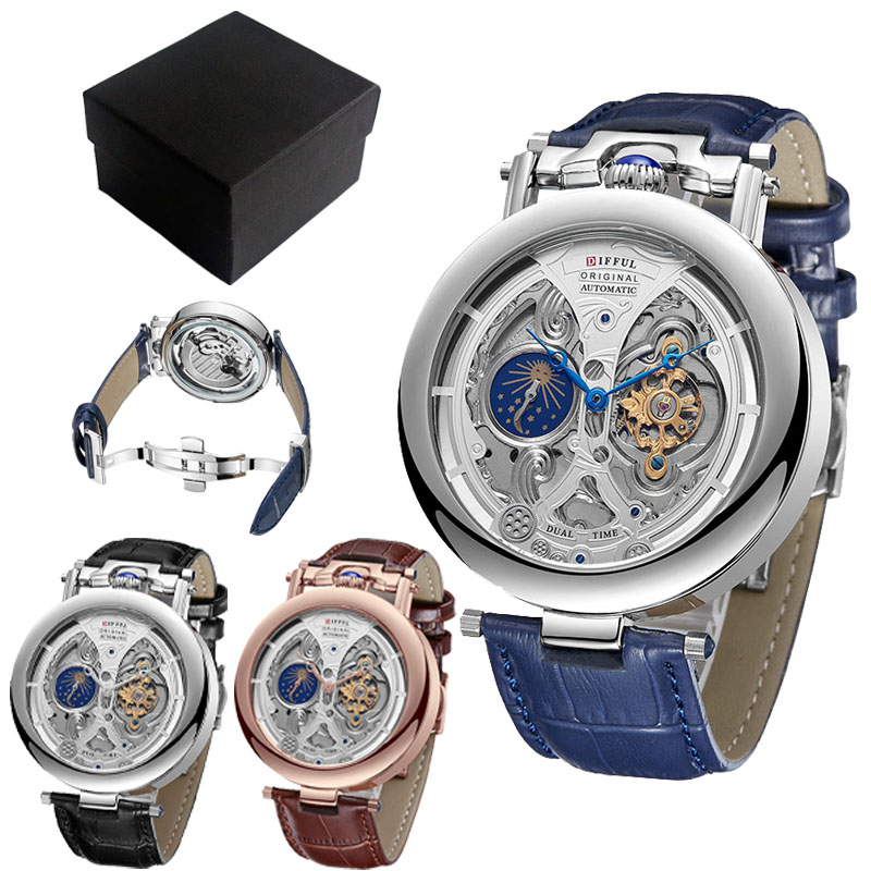 DIFFUL Luxury Big Skeleton Dia - đánh giá và giá Omega Watch Constellation