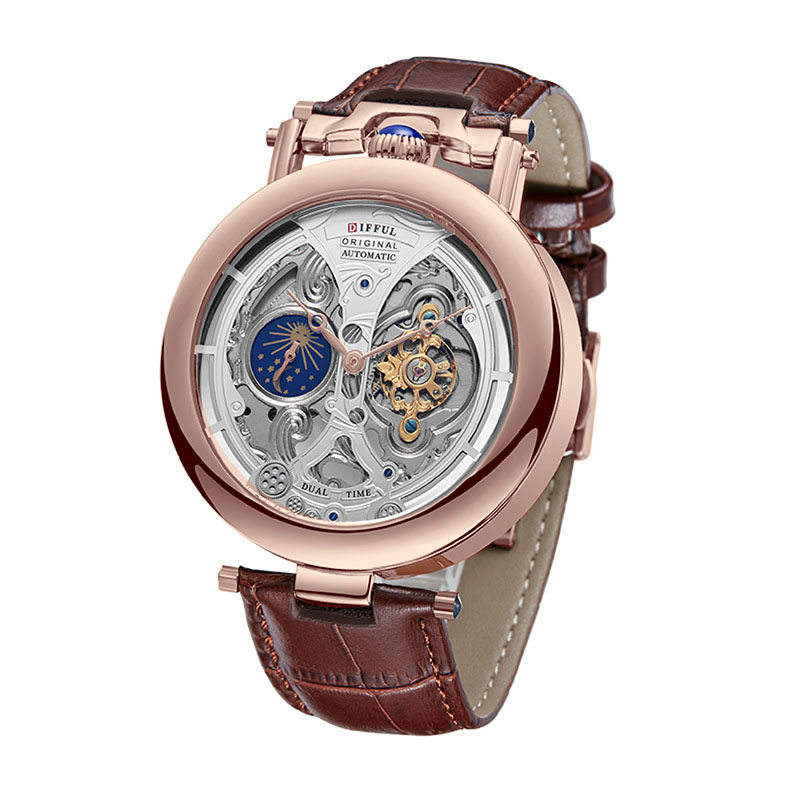 DIFFUL Luxury Big Skeleton Dia - đánh giá và giá Omega Watch Constellation