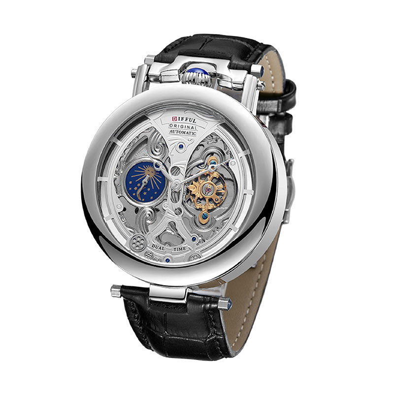 DIFFUL Luxury Big Skeleton Dia - đánh giá và giá Omega Watch Constellation