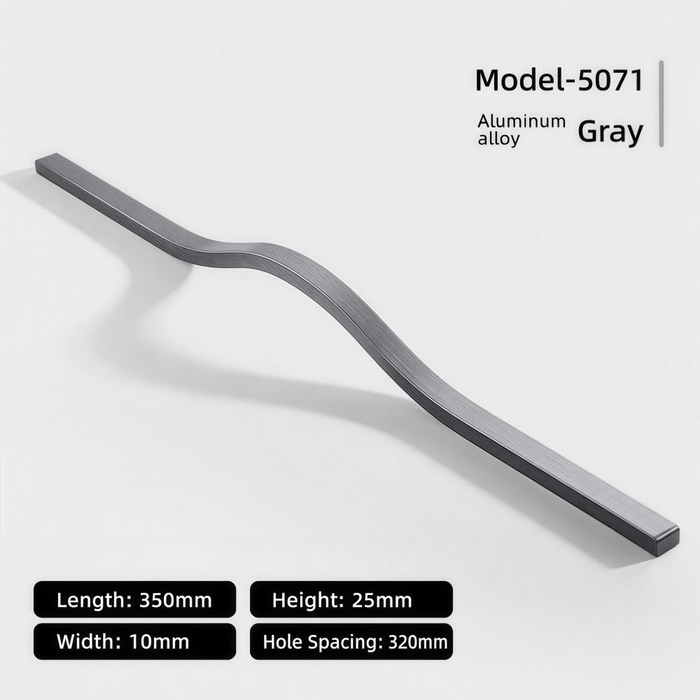 Aluminum Alloy Cabinet Pull Ha - đánh giá và giá Curved Spring Bar