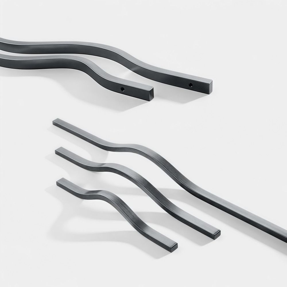 Aluminum Alloy Cabinet Pull Ha - đánh giá và giá Curved Spring Bar