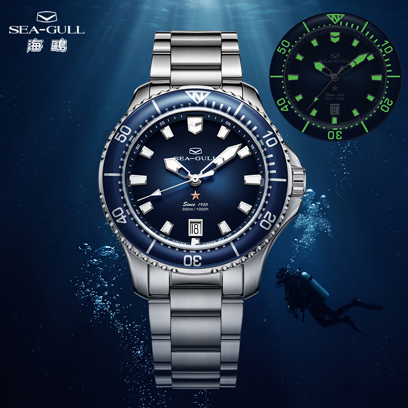 Seagull Ocean Series Pro 40mm  - đánh giá và giá Omega Watch Constellation