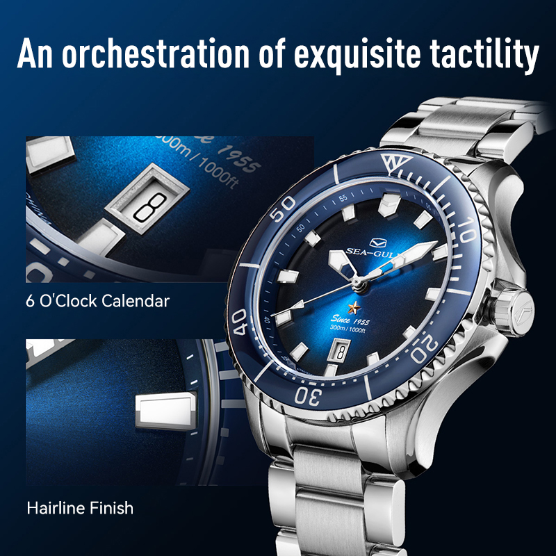 Seagull Ocean Series Pro 40mm  - đánh giá và giá Omega Watch Constellation